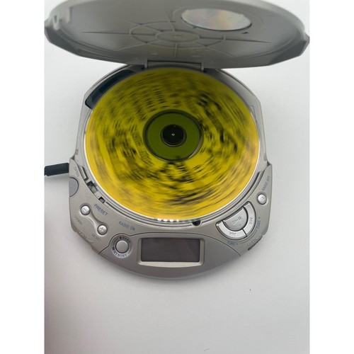 Walkman D-F200 ESP MAX AM/FM Radio CD-R/RW Player Portable Tested Vintage - Picture 11 of 12