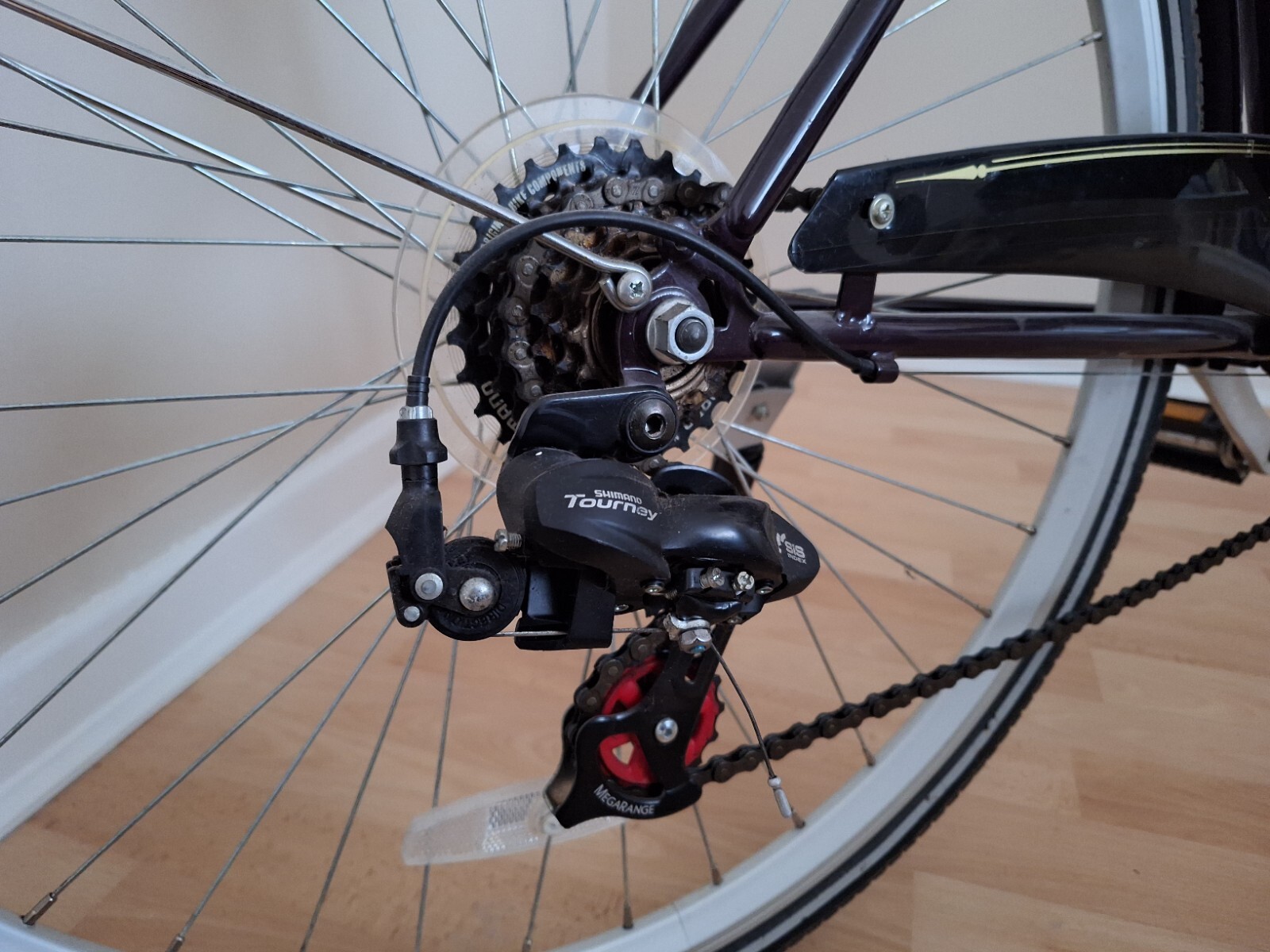 Dawes Duchess Ladies Dutch Style Bicycle With Basket purple red eBay