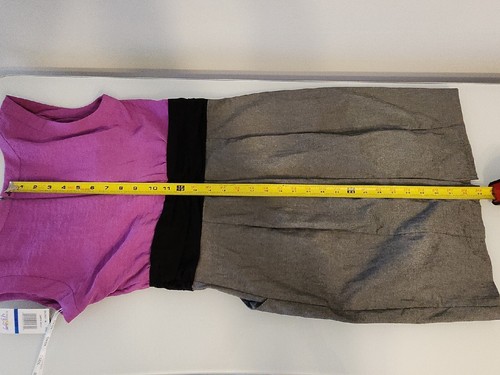 XOXO Womens 9/10 Morning Glory Dress Sleeveless Purple Gray NWT $59 - Picture 6 of 7