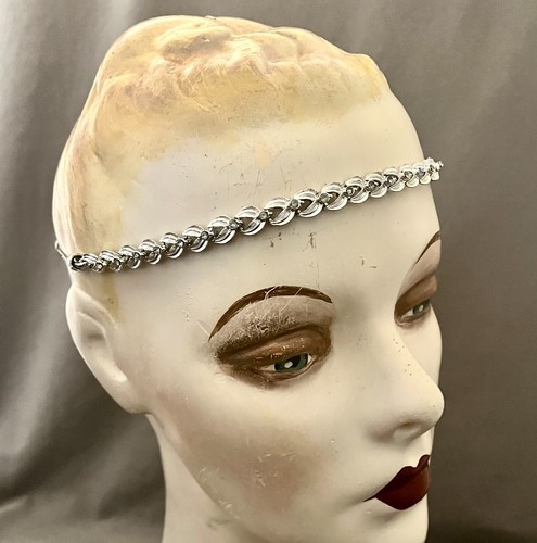Tocados estilo años 20, diadema, gargantilla, hechos a mano a partir de los años 50 Collares Coro - Imagen 3 de 9