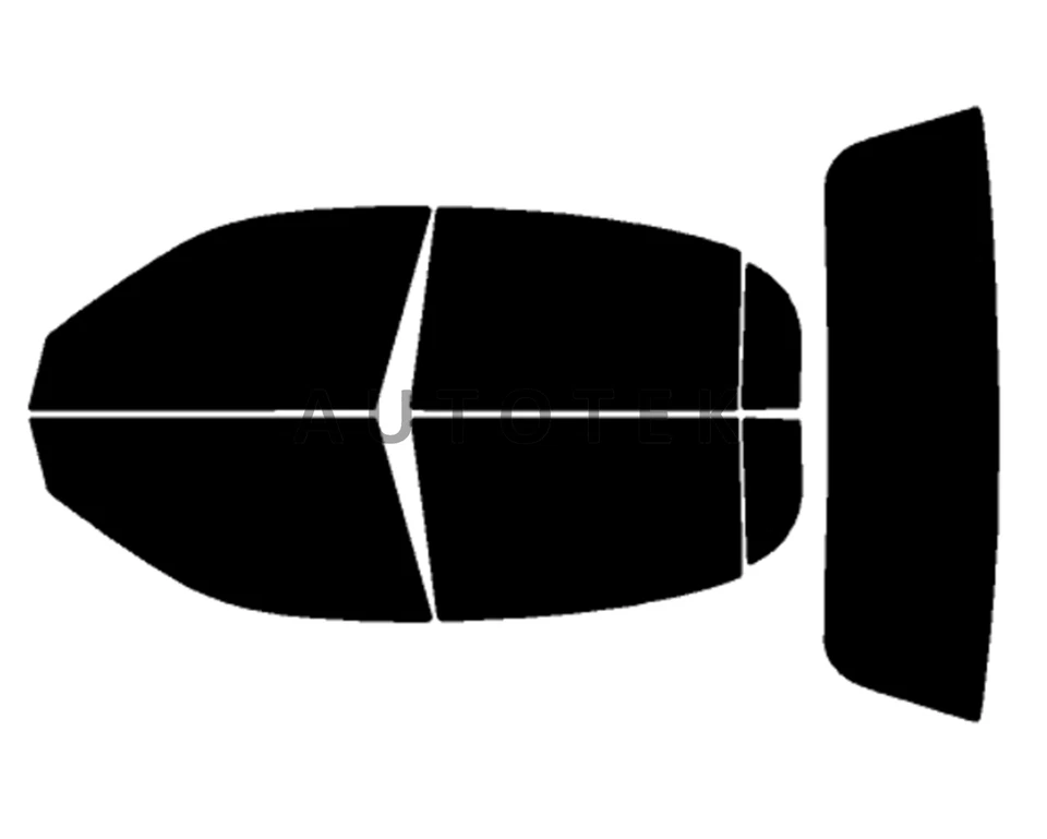 Película de ventana precortada en todos los lados cualquier tono para Lincoln Town Car 2003-2011 Foto 3 de 4