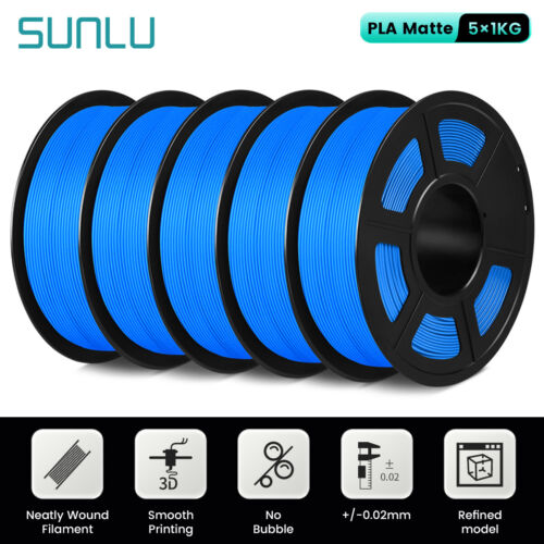 SUNLU 5KG / 10KG / 20KG PLA PETG Jedwab ABS ASA SILK 3D Drukarka Filament 1KG Szpula - Zdjęcie 101 z 138