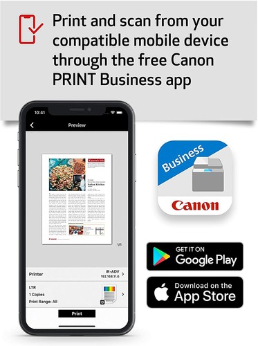 Canon imageCLASS MF644Cdw Wireless Color Laser All-In-One Printer Scan Copy Fax - Picture 4 of 7