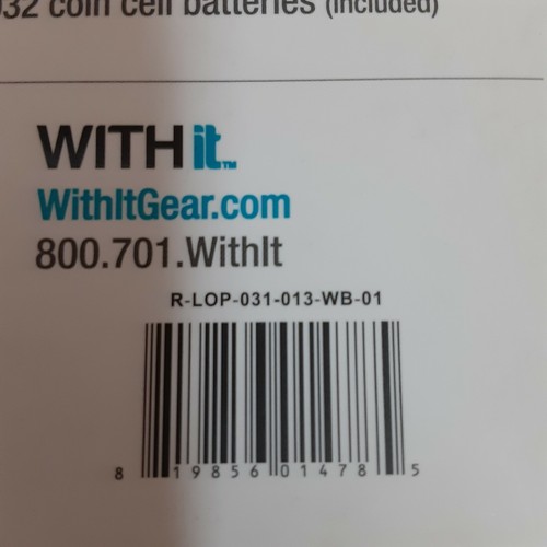 WITHit Sparkle LED Clip Light For Books & Readers Purple - Picture 5 of 6