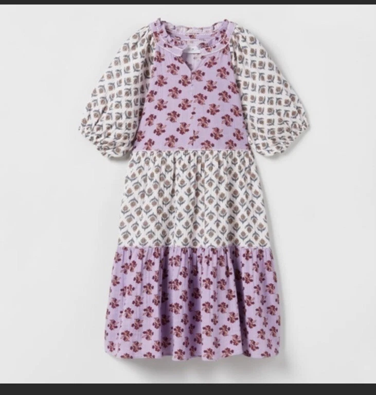 Zara kids 2025 floral dress