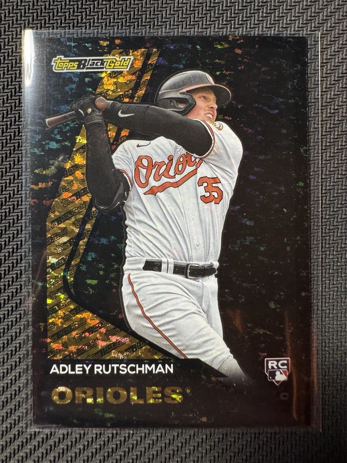 2023 Topps Update ADLEY RUTSCHMAN #BG-1 Rookie RC Black Gold Black /299 Orioles