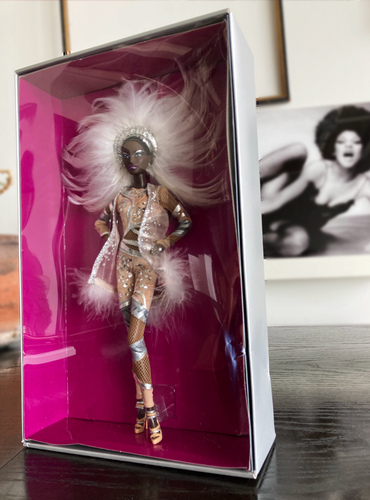 Stephen Burrows PAZETTE Barbie Puppe 2012 goldenes Etikett Mattel NRFB - Bild 4 von 9