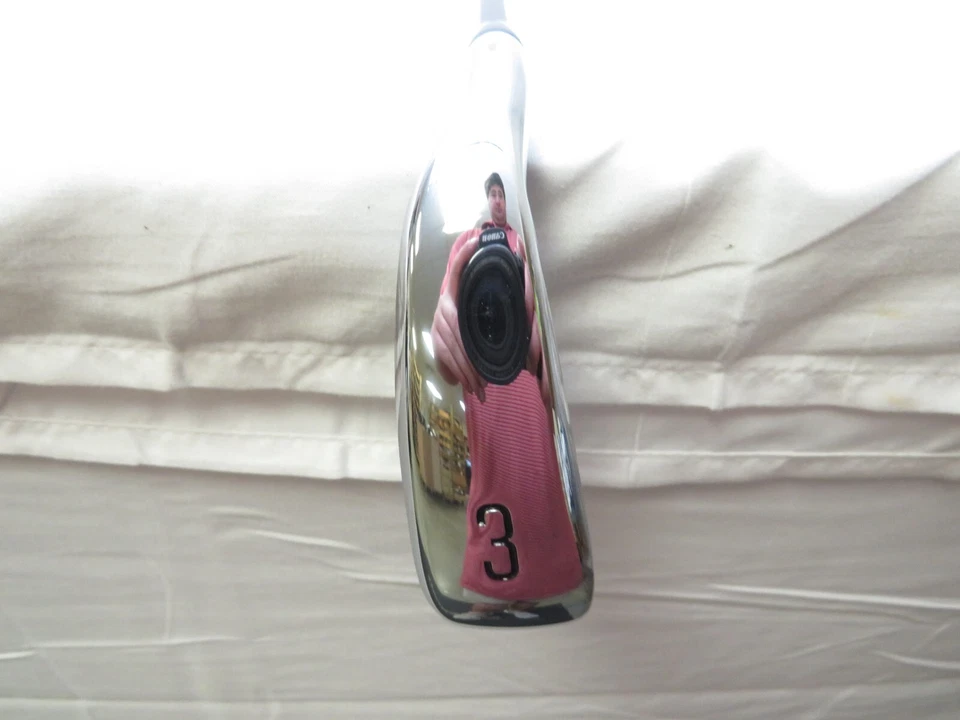 LH Titleist U505 Utility 3 Iron Hzrdus Smoke Black RDX Stiff Flex Graphite - Image 2 of 4