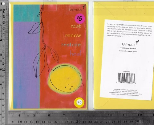 1 GET WELL premium Card with Matching Envelope - Picture 24 of 42