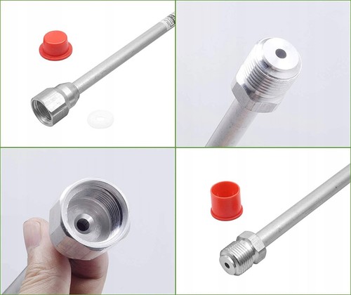 30CM+50CM Sprayer Extension Rod Airless Paint Spray Gun Tip Extension Pole Rod - Picture 7 of 24