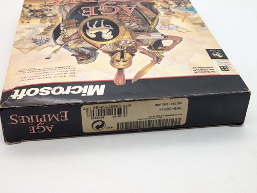 Age of Empires PC Big Box Cd Rom mit Lösungsbuch Aufstieg Roms Microsoft - Bild 12 von 21
