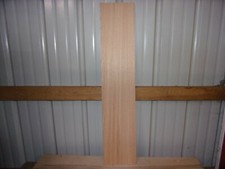 1 PC RED OAK WOOD KILN DRIED 36 11/16"X 7 11/16"X 1/2" LOT 8Q FLAT 1/4 SAWED