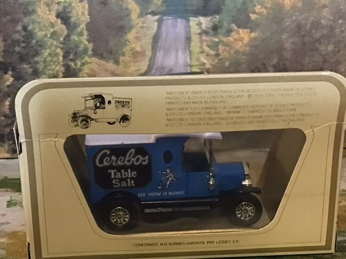 Vintage Matchbox Models Of Yesteryear Y12 Ford Model T Van Cerebos Yellow Box - Picture 6 of 6