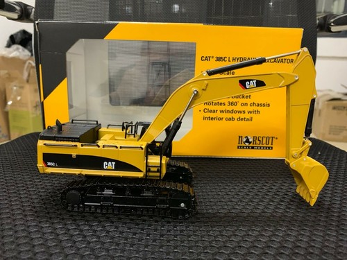 1/64 CAT 385C 55203 L Metal Track Hydraulic Excavator Vehicles Trucks Model Toy - Picture 9 of 11