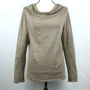 Coldwater Creek Womens Sz M 10 12 Drape Neck Sweater Silk Blend