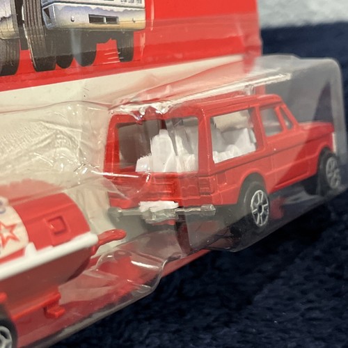 Vintage Majorette #376 Range Rover Fire Engine and Tanker Rescue Team - Picture 4 of 6