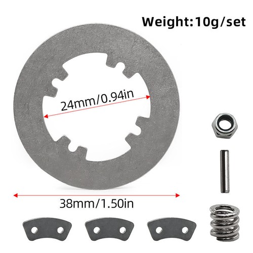 Heavy Duty Slipper Clutch Rebuild Kit For Traxxas E-Revo/Rustler 4WD/E-Maxx RC - Picture 2 of 6