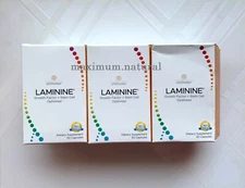 LifePharm Laminine supplement 3 bottles x 30 caps.each 