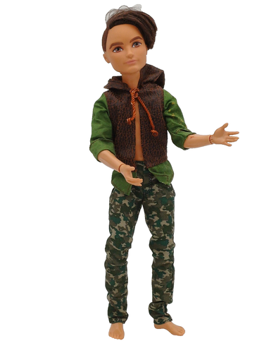 EVER AFTER HIGH MATTEL Huntsman 2012 ACTION FIGURE DOLL BOY - Picture 1 of 21