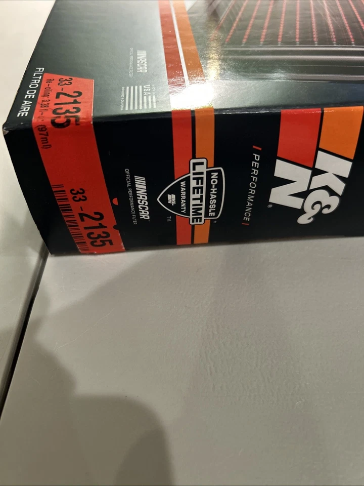 Fltr de aire de repuesto K&N 33-2135 para camioneta y SUV Chevrolet/GMC/Cadillac 1999-2017 Foto 3 de 4