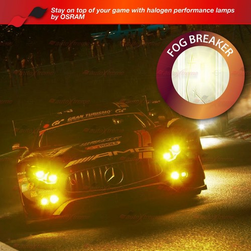 2x HB3 OSRAM Fog Breaker DuoBox YELLOW Spot Look Bulbs 2600K Lamps for HIGH BEAM - Picture 6 of 10