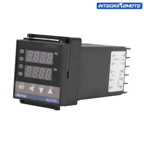 Regulator temperatury PID REX-C100 Regulator temperatury (V * AN) + Termopara K - Zdjęcie 25 z 46