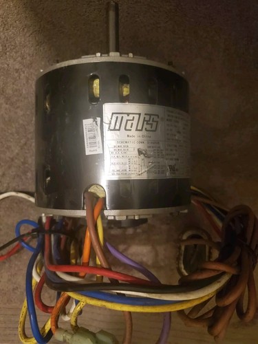 MARS Motor 10464 Multi-Horsepower Direct Drive Blower Motor W/ Capacitor - Picture 2 of 6