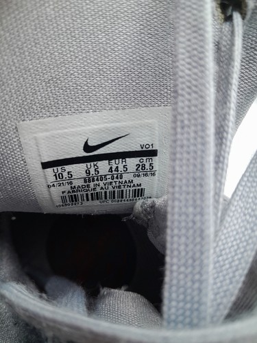 Nike Mens Zoom Hyperdunk 2016 Basketball Shoes #32 KAT Gray/Blue S 10.5 RARE Mag - Picture 8 of 10