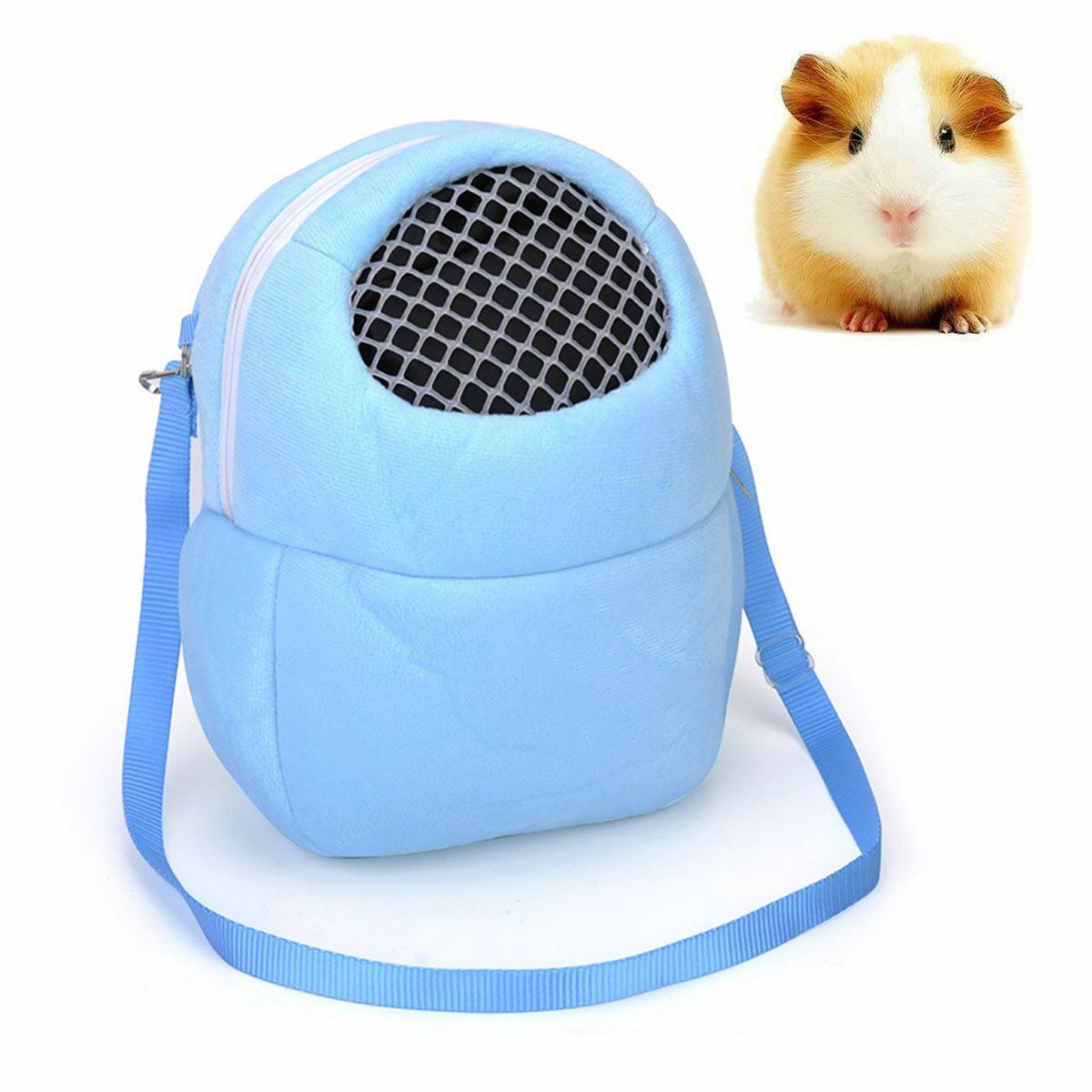 Portable Hamster Travel Backpack – Breathable & See-Through Carrier For Small Pets
