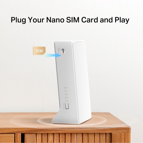 Mercusys MB130-4G AC1200 Wireless Dual Band 4G LTE Router, Plug and Play - Picture 4 of 7