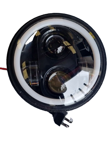 UNIDAD COMPLETA DE FAROS LED UKSCOOTERS VESPA PX 125 150 200 ITALIANO - Imagen 2 de 6