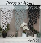 Curtain Side Right Left Decor Contemporary Panel Window Decoration 50/100 cm