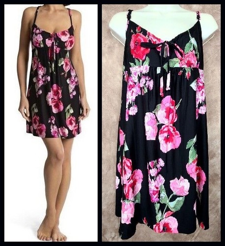 Medium Secret Treasures Split Back Chemise Nightie Lingerie Women's Size 8-10