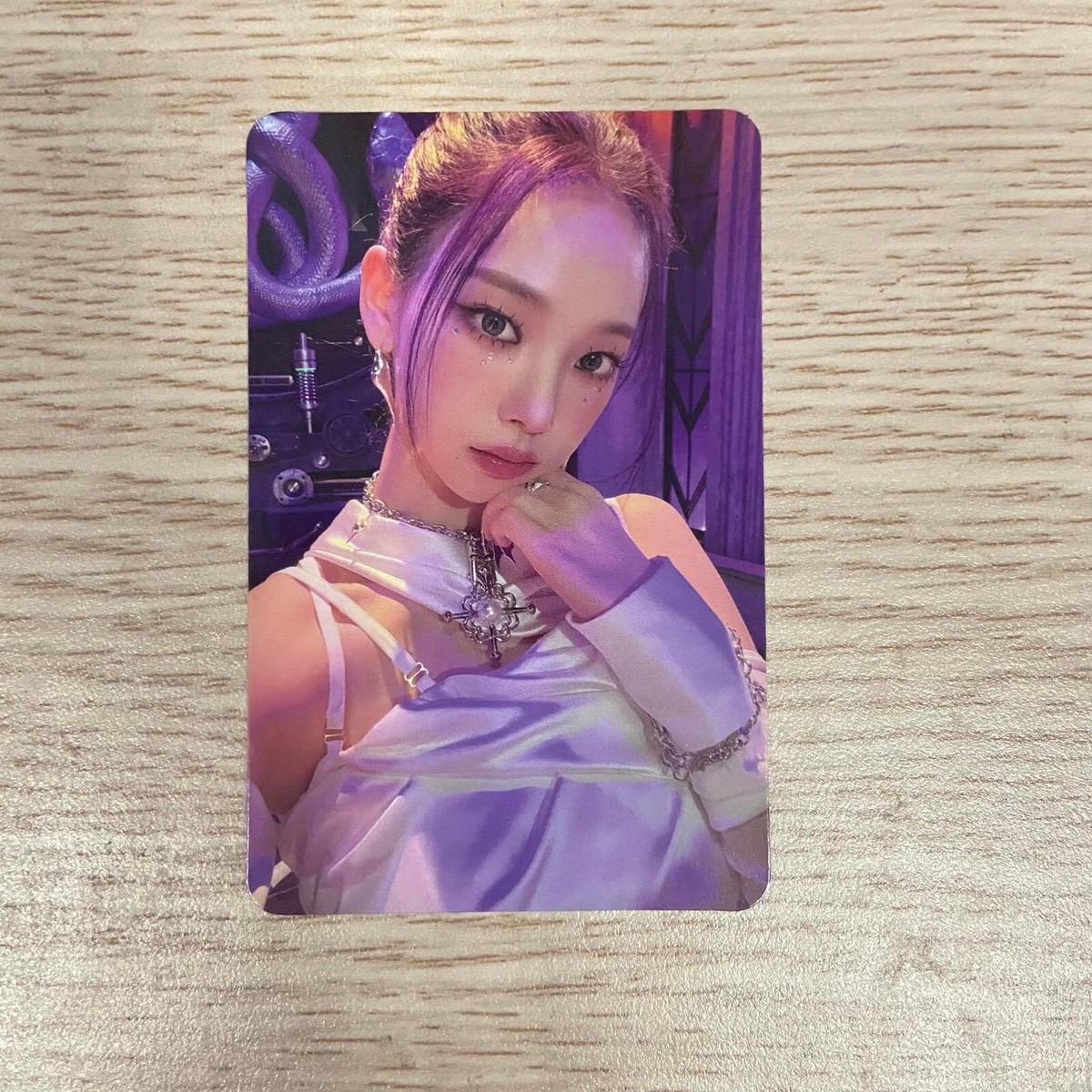 aespa ポップアップ　HOBOBAG purple カリナ　 トレカ AESPA KARINA [ Girls ] Official Photocard, Digipack Ver