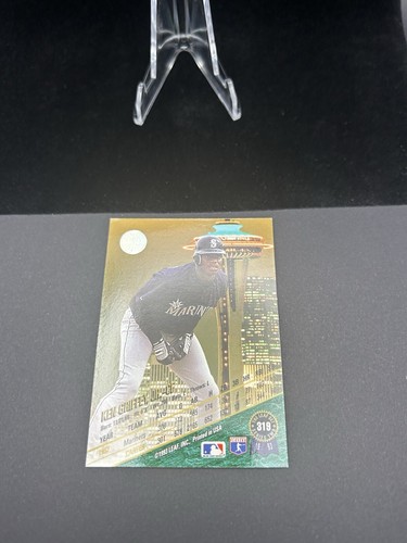 KEN GRIFFEY JR 1993 Leaf #319 HOF MLB Seattle Mariners - Picture 12 of 13