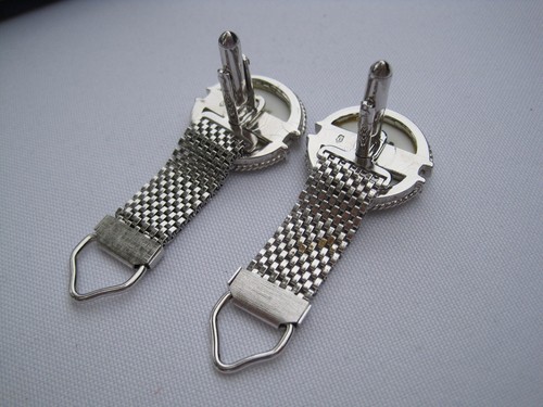 Vintage Royal Copenhagen Crown Cufflinks, New Old Stock - Picture 3 of 7