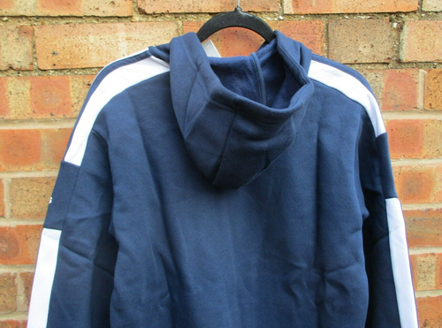 Ladies adidas Originals Hoodie Navy Blue Pullover Hoody Small 40" Chest BNWTs - Picture 4 of 11