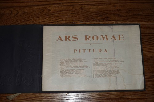 RARE Ars Romae Pittvra Pittura 40 Tavole Italian Religious Paintings No 190 Book - Picture 3 of 12