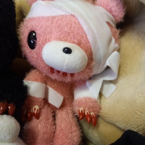 Chax GP Orso Cupo Halloween Peluche Set Bulk di 4 TAITO - Foto 4 di 12