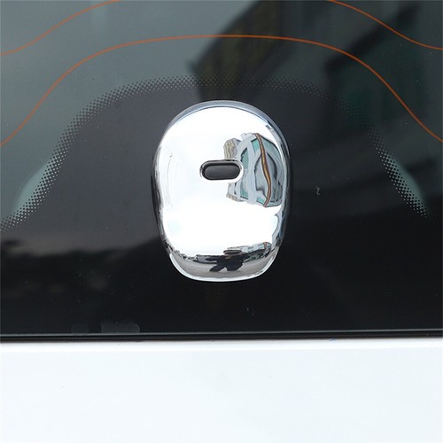Chrome ABS Rear Window Handle Tailgate Switch Trim For Mercedes Benz Smart 15-21 - Picture 4 of 12
