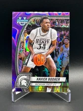 2025 Bowman Chrome Basketball Xavier Booker Purple Lava #Alt-9