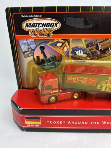 Matchbox Coca Cola Semi Articulated Trailer Gemany Around The World Collection - Picture 2 of 13