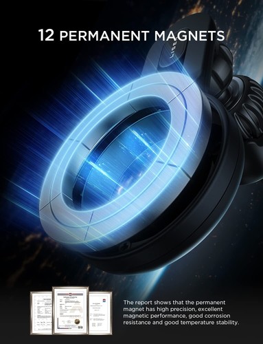 LISEN für MagSafe Autohalterung [Starke Magnete] Magnet Handyhalter für Auto [Ea - Bild 3 von 7