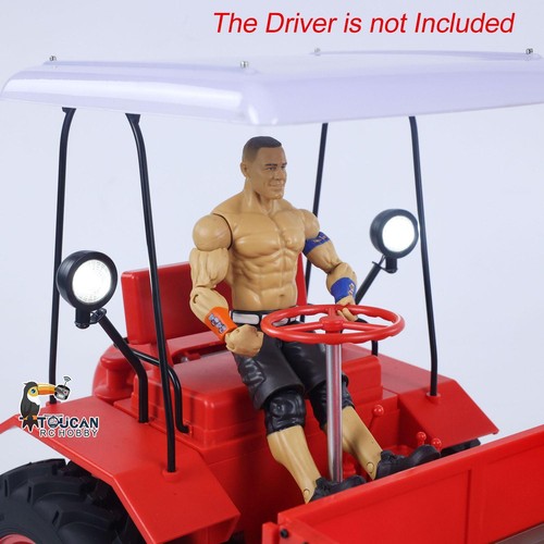 1/10 RC Farm Tractor T16 4×2 Transport Truck 6CH Radio Light Axle Lock Servo - Picture 16 of 18