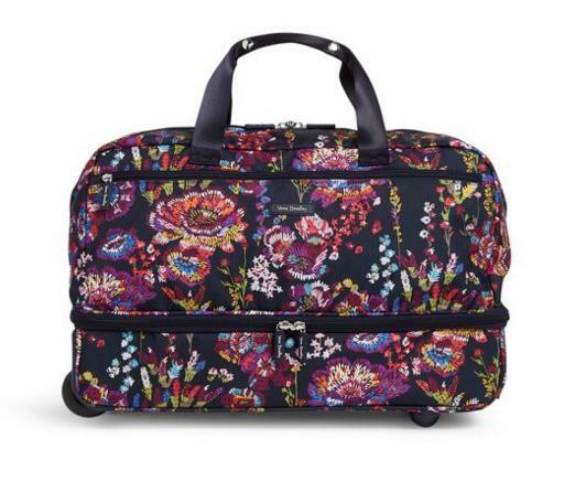 vera bradley suitcase with wheels