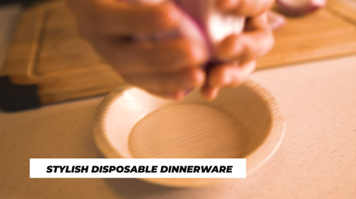FOOGO Green Disposable Wooden Cutlery Set Eco Friendly Spoons Forks Knives 16CM - Video 1 of 1