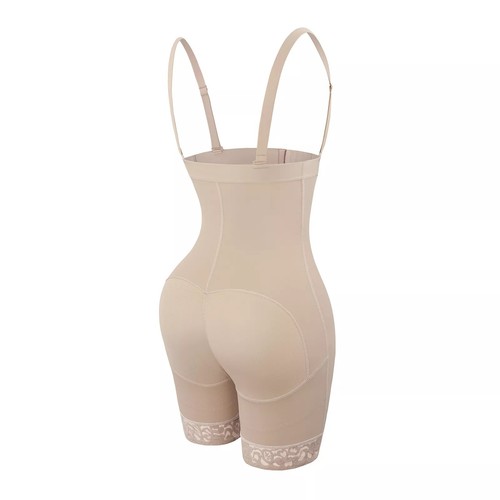Layered Open Bust Stage 3 Fajas Tummy Control Postpartum Bodysuit Shapewear - Picture 11 of 15