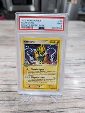 PSA 9 MINT Manectric 38/107 PreRelease PROMO Pokemon Card 