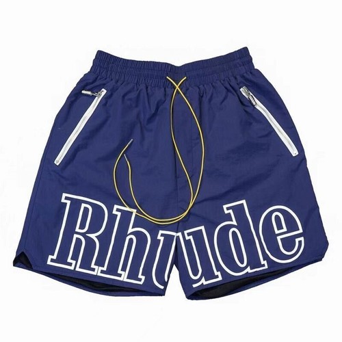 Hot Rhude Men's Basketball Sports Leisure Fitness Breathable Shorts Beach Pants - Picture 2 of 23