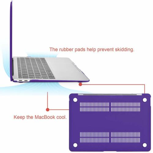 Hard Case Cover Shell for Macbook Air13 /Pro13 CD-COM /Pro13 15 Touch Bar Retina - Picture 180 of 211